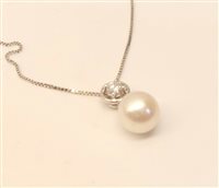 Collana Salvini Donna in Oro bianco Perla 0.6 Ct N74064Q - N74064Q